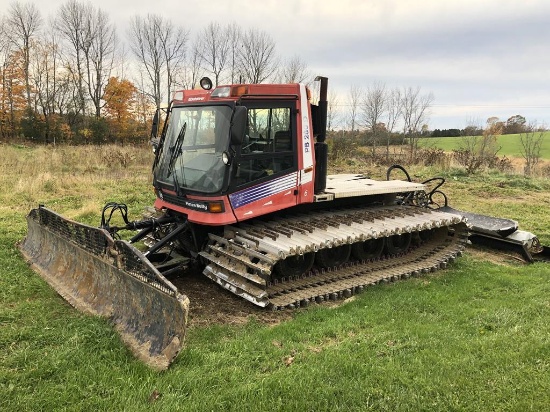 1996 KASSBOHRER PISTENBULLY SNOW GROOMER & TILLER