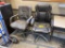 LOT OF OFFICE CHAIRS, (2) SWIVEL & (1) SIDE CHAIR