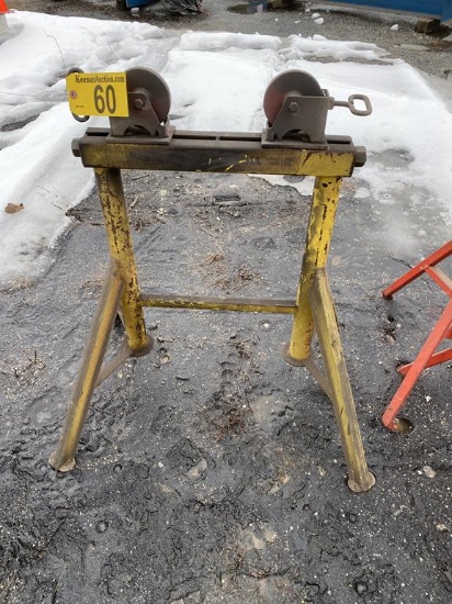 SUMNER ADJUST-A-ROLL STAND, 24"-31"H, 1/2"-36" PIPE CAPACITY, 2500LB.