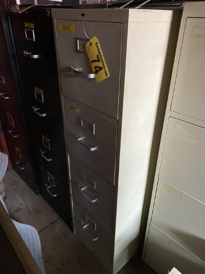 4-DRAWER LETTER SIZE FILE CABINETS