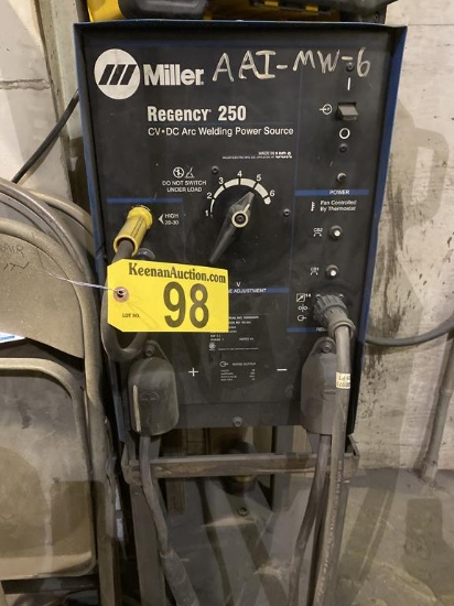 MILLER REGENCY 250 CV/DC ARC WELDING POWER SOURCE