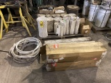 LOT OF FOOD GRADE PLASTIC CONVEYOR BELTING, 12