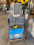 MILLER SYNCROWAVE 350LX, S/N: KJ239107, 1PH, WITH BERNARD WATER COOLER