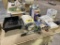 LOT OF PAINT SUNDRIES, ADHESIVE TAPE, VELCRO