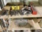 LOT OF HOLE SAW BITS, WOOD BITS, FILES, SAW BLADES