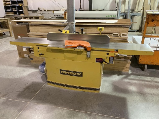 POWERMATIC JOINTER PJ1696, S/N: 02121696013, STOCK NO. 1791283, SPIRAL HEAD
