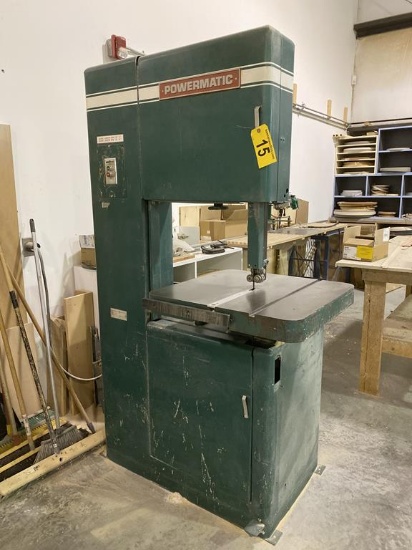 POWERMATIC BAND SAW MDL. 81, 3PH S/N: 7881361