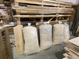 MISCELLANEOUS LUMBER, SHEET GOODS ALONG SIDE OF RACK