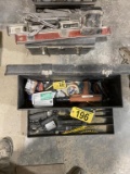 MISCELLANEOUS TOOL LOT IN 2-TOOL BOXES