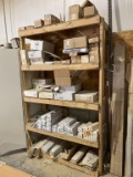 LOT OF ASSORTED SHELVING STANDARDS & BRACKET INVENTORY