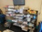 LOT: PAPER PRODUCTS, TOGO CONTAINERS, FILM & TIN FOIL WRAP, CUPS, MEDIUM GLOVES