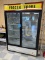 TRUE GDM-49F 2-DOOR FREEZER MERCHANDISER, 1.5HP, 1PH,  S/N: 1-3845457