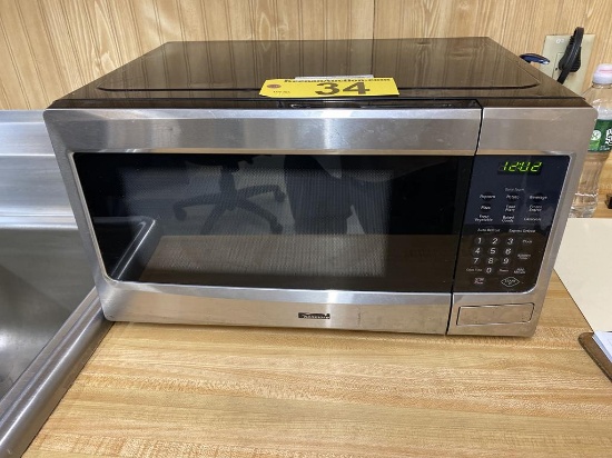 2010 KENMORE MODEL 721.6911390D MICROWAVE OVEN