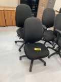 (2) SWIVEL SECRETARIAL CHAIRS