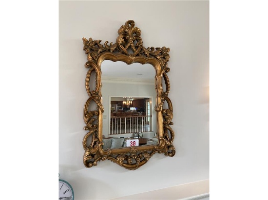 29"W X 48"H GUILDED FRAME MIRROR
