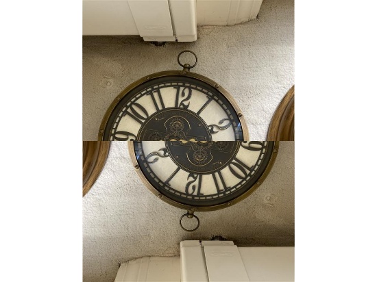 STERLING & NOBLE 12" WALL CLOCK