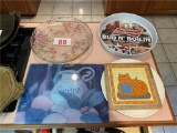 LOT 5-ASSORTED SERVING TRAYS