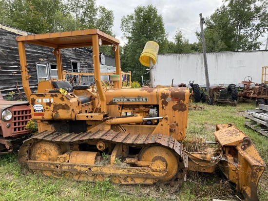 (WATCH VIDEO) JOHN DEERE 450BC CRAWLER DOZER, 6-WAY BLADE, 343 HOURS, S/N: 143669T (REVERSE ISSUE)