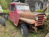 1960’s WILLYS OVERLAND PICKUP TRUCK IRON DUKE 4-CYLINDER, 27,989 MILES, S/N: 473-4WD13593
