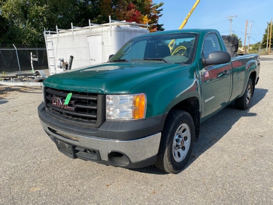 2011 GMC SIERRA 1500 REG CAB PICKUP, 2WD, 201,255 MILES, S/N: 1GTN1TE07BZ263579, 5.3L V8 ENGINE