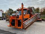 2002 VOLVO VHD S/A PLOW TRUCK, LH WING, DUMP BODY, S/S SANDER, 92,790 MILES, S/N: 4V5K19GGX2N328853