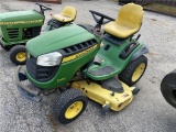 JOHN DEERE D170 LAWN TRACTOR, BRIGGS & STRATTON 26HP, 54