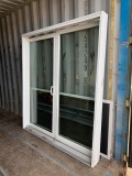 ANDERSON SLIDING PATIO DOOR W/ FRAME & SCREEN DOOR