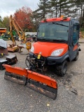 2010 KUBOTA RTV 1100 ENC CAB UTILITY VEHICLE, 4WD, 2,274 HOURS, PID: A5KC1HDATAG025512 *NOTE BELOW