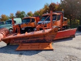 2002 VOLVO VHD PLOW TRUCK, LEFT HAND DUSTPAN & FRINK PLOW, 107,415 MILES, S/N: 4V5K39GG52N328852