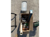 KEROSENE FUEL TANKS, GM STARTER, JEEP LIGHTS, PARTS