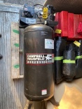 *CAMPBELL HAUSFELD, MODEL NO. VT619500AJ, AIR COMPRESSOR, 6HP, CAST IRON, 60-GAL, 240V