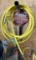 LOT: (2) AIR WHIP HOSES & NEW 50' GARDEN HOSE