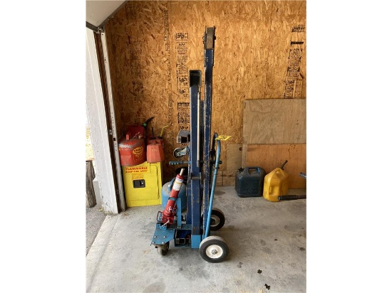 BLUEBIRD ENGINE HOIST W/CART