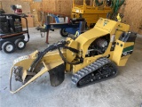 2014 VERMEER SC30TX TRACK STUMP CUTTER, W/ AUTO SWEEP,  540 HRS., S/N: 1VRC070N3E1000853