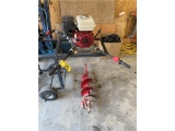 GROUND HOG EARTH DRILL HONDA GX160, 36