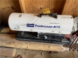 L.B. WHITE TRADESMAN K75 SPACE HEATER K-1, THERMOSTAT