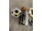 LOT: CHAIN HOIST, RIM, CHEST