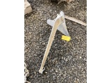 CQR DESIGN 35LBS. HINGED PLOW ANCHOR FOR 26'-45' BOATS