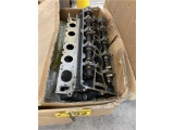 USED YAMAHA MODEL 6AW-W009A-01-9S CYLINDER HEADS COMPLETE PORT