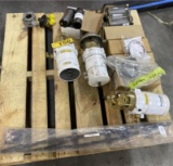 LOT: (3) DIESEL FUEL WATER SEPARATORS, (2) SEACOCK/STRAINERS COMBINATION BVS-750, FILTERS