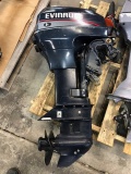 EVINRUDE MODEL: E15REDS 15HP OUTBOARD MOTOR, SN: G 04024573