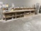 16’W X 30”D X 36”H WOOD WORK BENCH