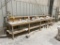 16’W X 30”D X 36”H WOOD WORK BENCH W/ RECORD WOOD VISE