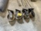 (4) 8” HEAVY DUTY CASTERS. SELLING BY THE PIECE