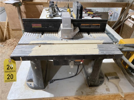 CRAFTSMAN ROUTER TABLE