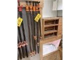 (5) PONY 32” & 20” PIPE CLAMPS, 1-20”, 4-32” SELLING BY THE PIECE