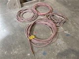 (4) AIR HOSES. SELLING BY THE PIECE
