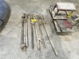 (6) 24” PIPE CLAMPS. SELLING BY THE PIECE