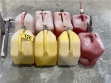 (8) FUEL CANS. SELLING BY THE PIECE