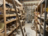 CONTENTS OF PARTS ROOM (SEE VIDEO). 36-PHOTOS